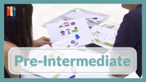 Korean language pre-intermediate class